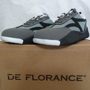 DF De Florance Women's Black (and Gray) Sneakers W7 Like NEW